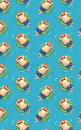 Tropical Tinsel Dip - London Penny Gift Wrap