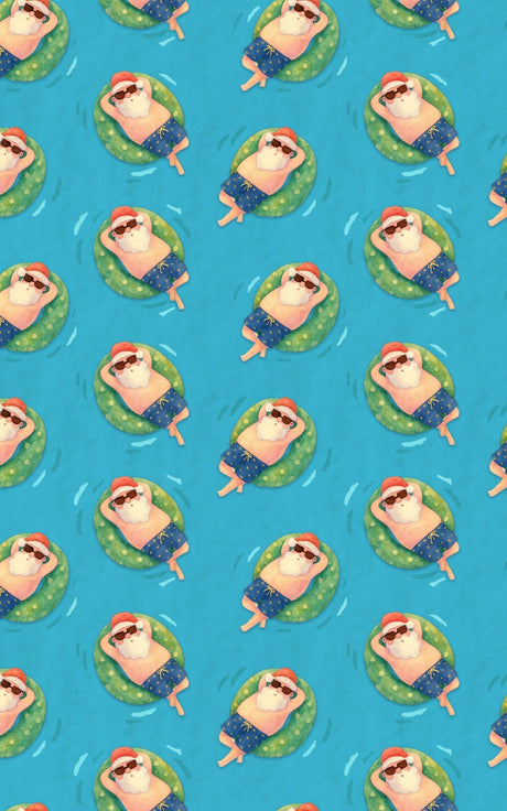 Tropical Tinsel Dip - London Penny Gift Wrap