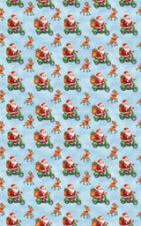 Rolling into Christmas - London Penny Gift Wrap