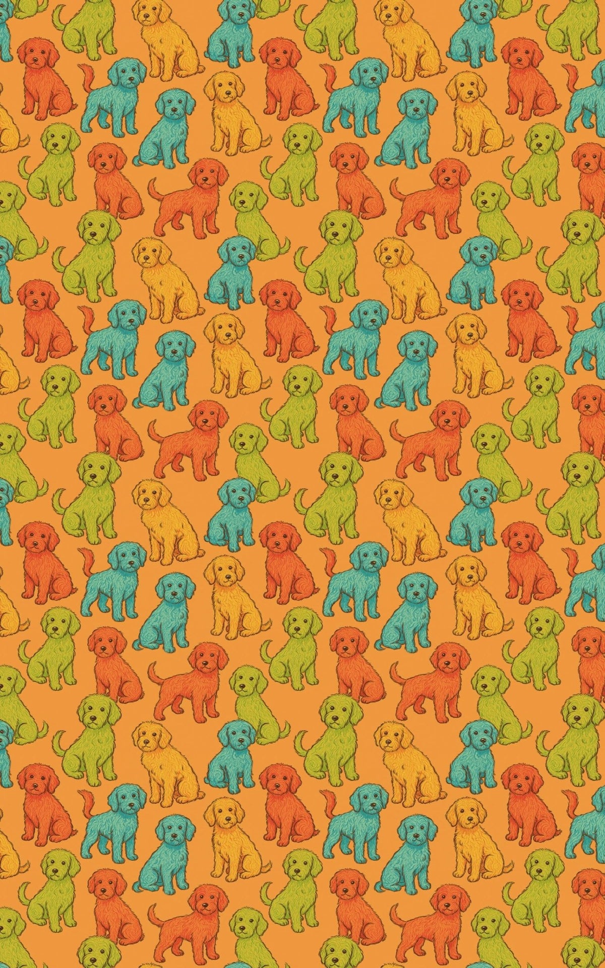 Schnoodle Scribbles - London Penny Gift Wrap