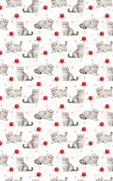 Scottish Fold Dots - London Penny Gift Wrap