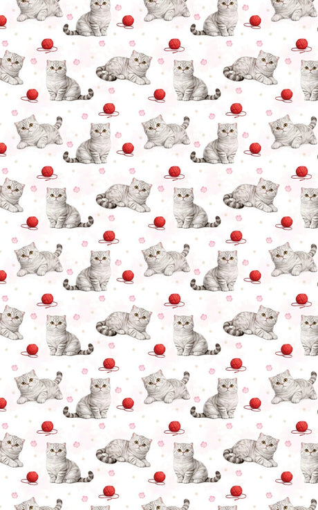 Scottish Fold Dots - London Penny Gift Wrap