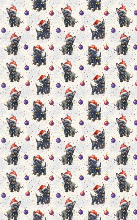 Jingle Paw Mischief - London Penny Gift Wrap