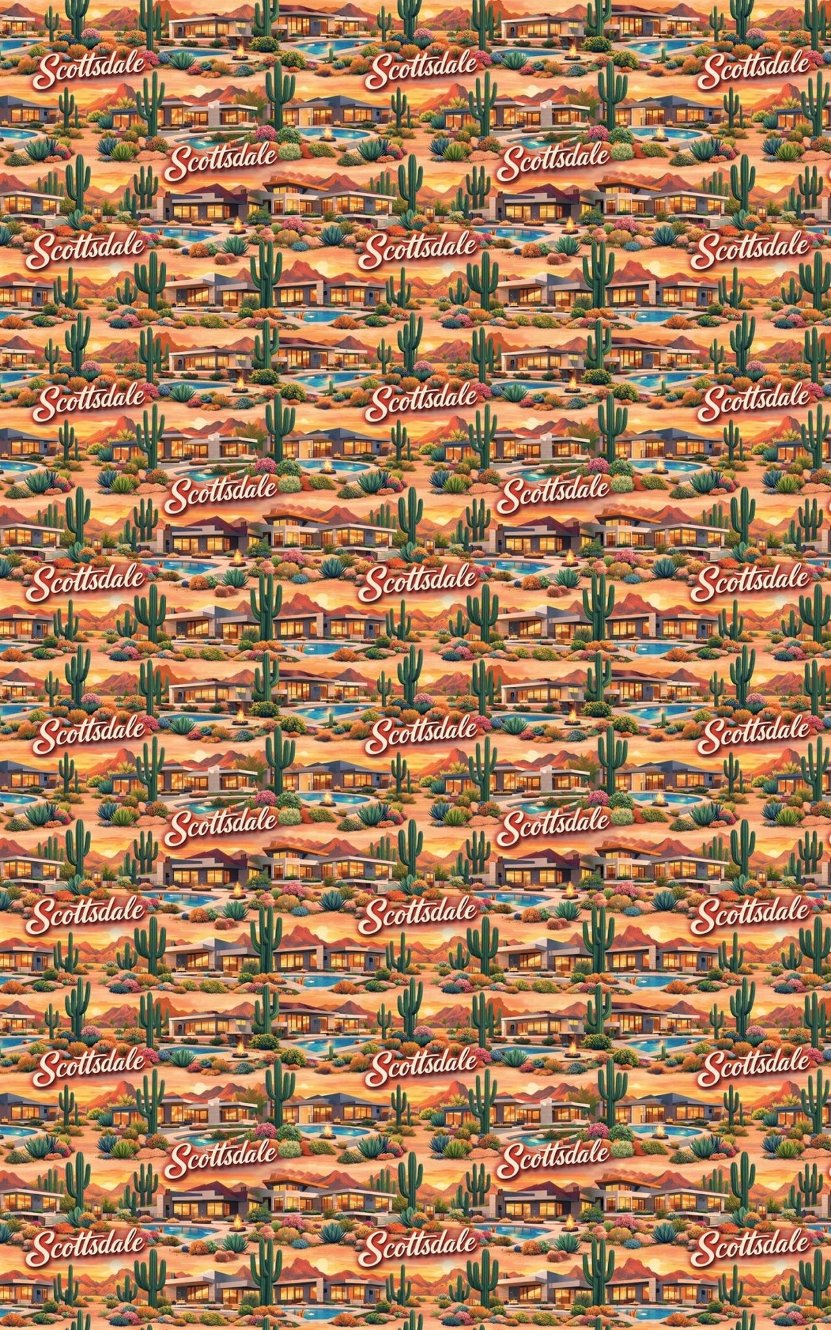 Scottsdale Desert Luxe - London Penny Gift Wrap