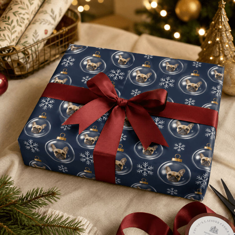 Personalized Ornament 6FT Wrapping Paper