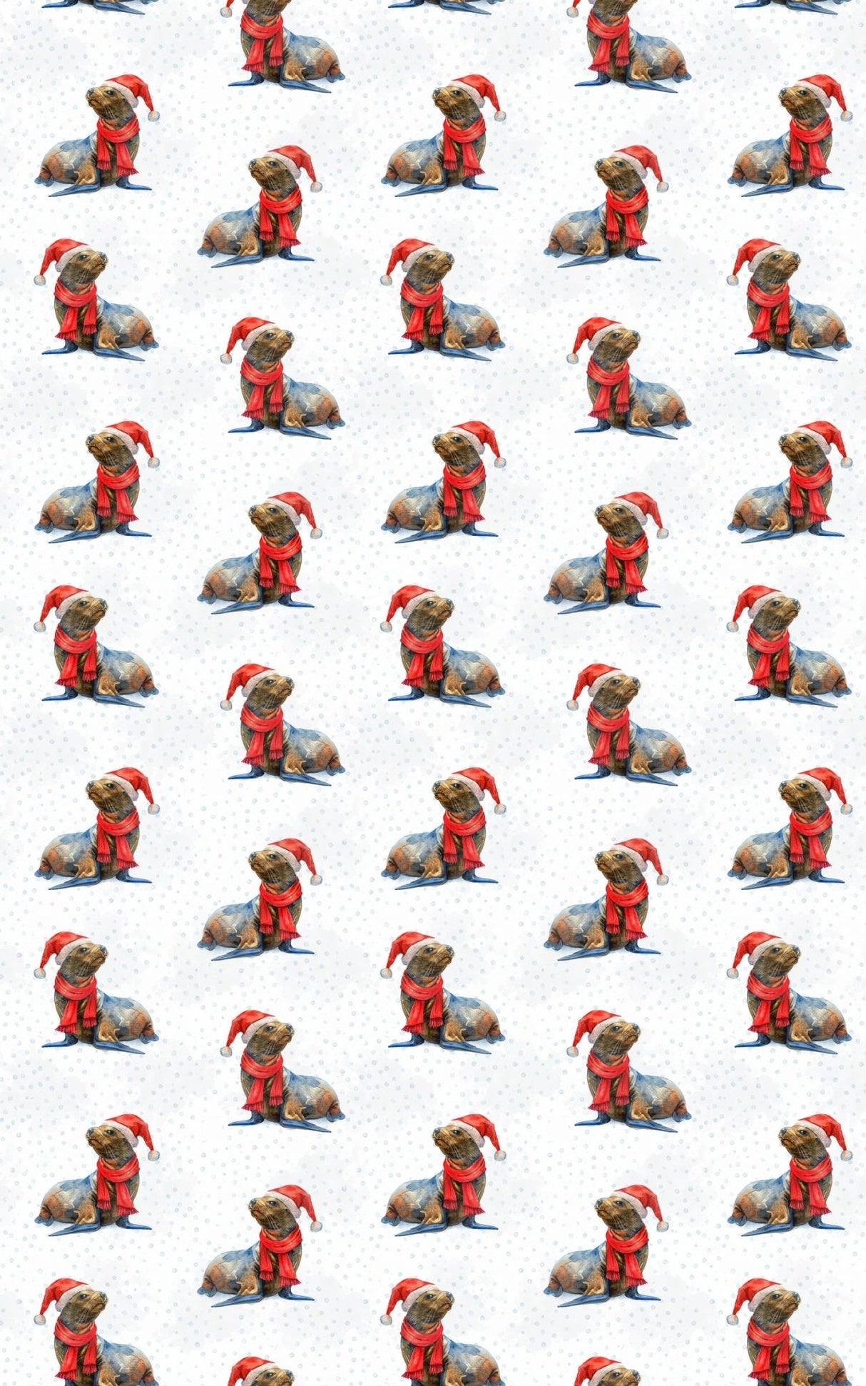 Santa’s Splashing Helper - London Penny Gift Wrap