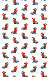 Santa’s Splashing Helper - London Penny Gift Wrap