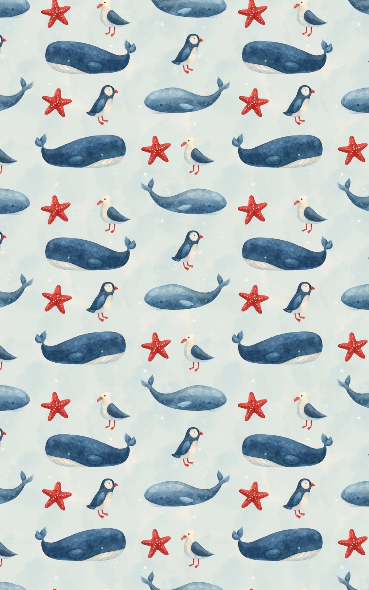 Seas & Shores - London Penny Gift Wrap