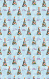 Sandy Claus Tree - London Penny Gift Wrap