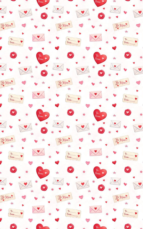 Secret Admirer Notes - London Penny Gift Wrap