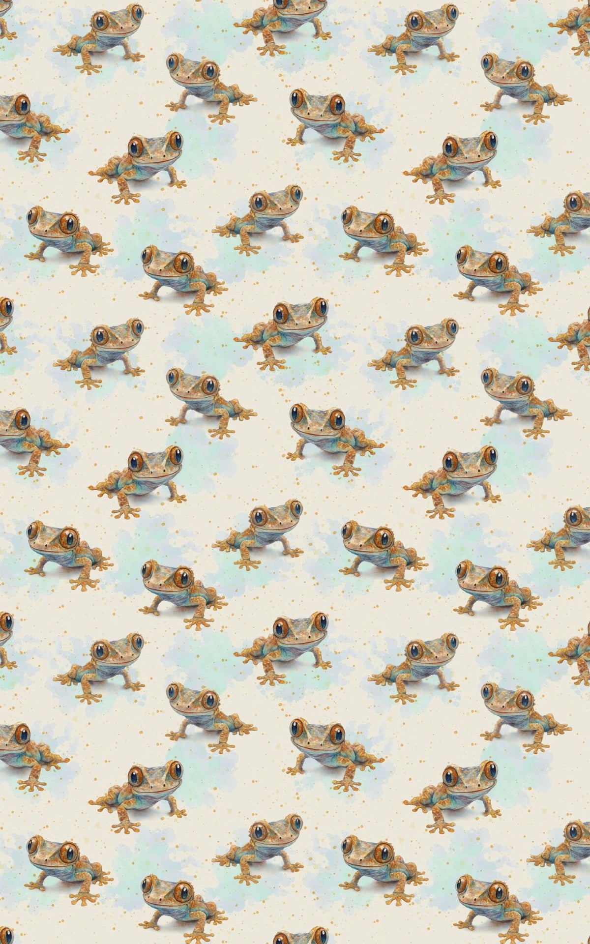 Serenade of Geckos - London Penny Gift Wrap