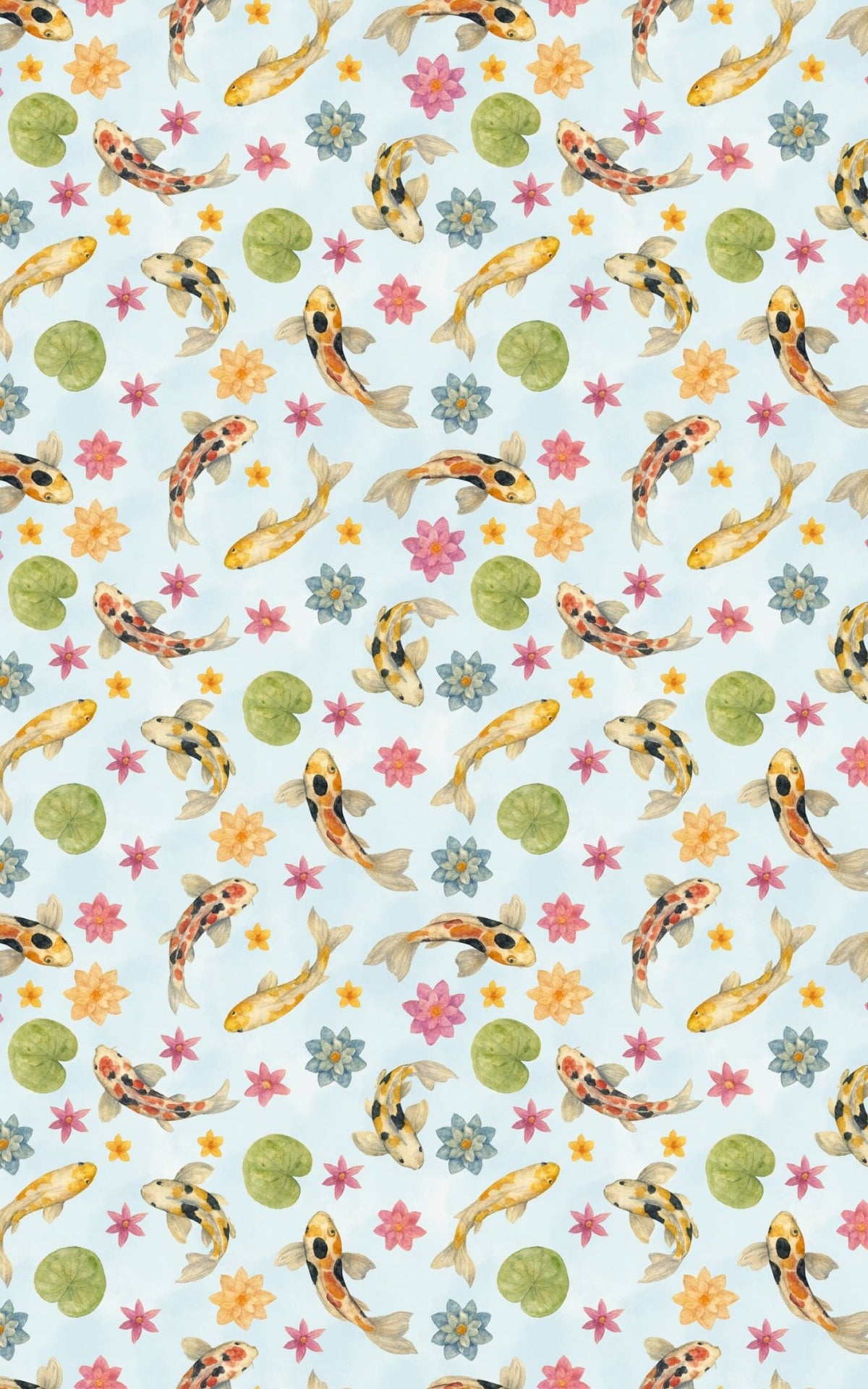 Serenade of Koi - London Penny Gift Wrap