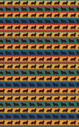 Sheltie Stripes - London Penny Gift Wrap