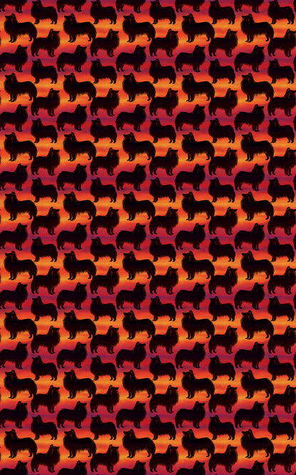 Shepherd Silhouette Sunset