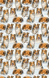 Velvet Steps, Christmas Light - London Penny Gift Wrap