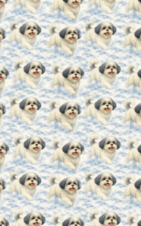 Winter Whiskers, Cozy Kisses - London Penny Gift Wrap