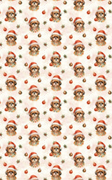 Jingle Snouts - London Penny Gift Wrap