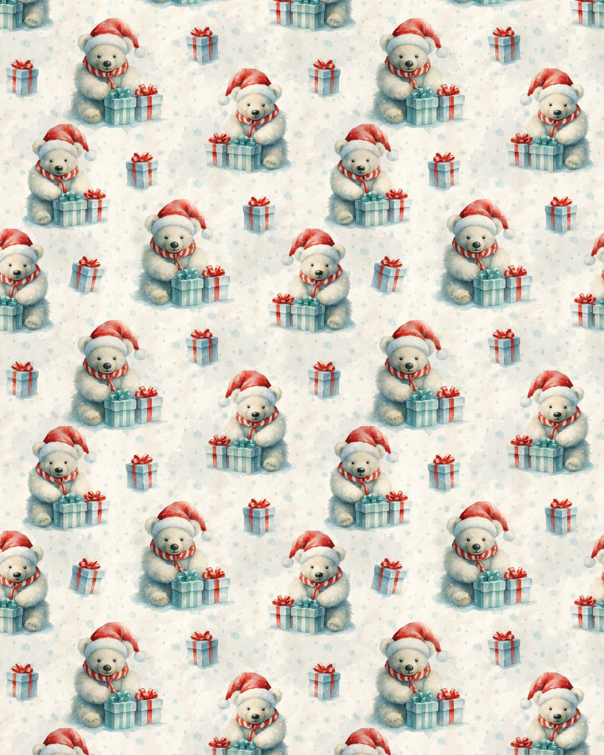 Polar Bear Cheer Sherpa Blanket - London Penny Gift Wrap