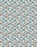 Alaska Flora & Fauna Sherpa Blanket - London Penny Gift Wrap