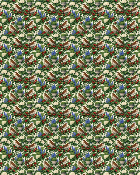 District of Columbia Flora & Fauna Sherpa Blanket - London Penny Gift Wrap