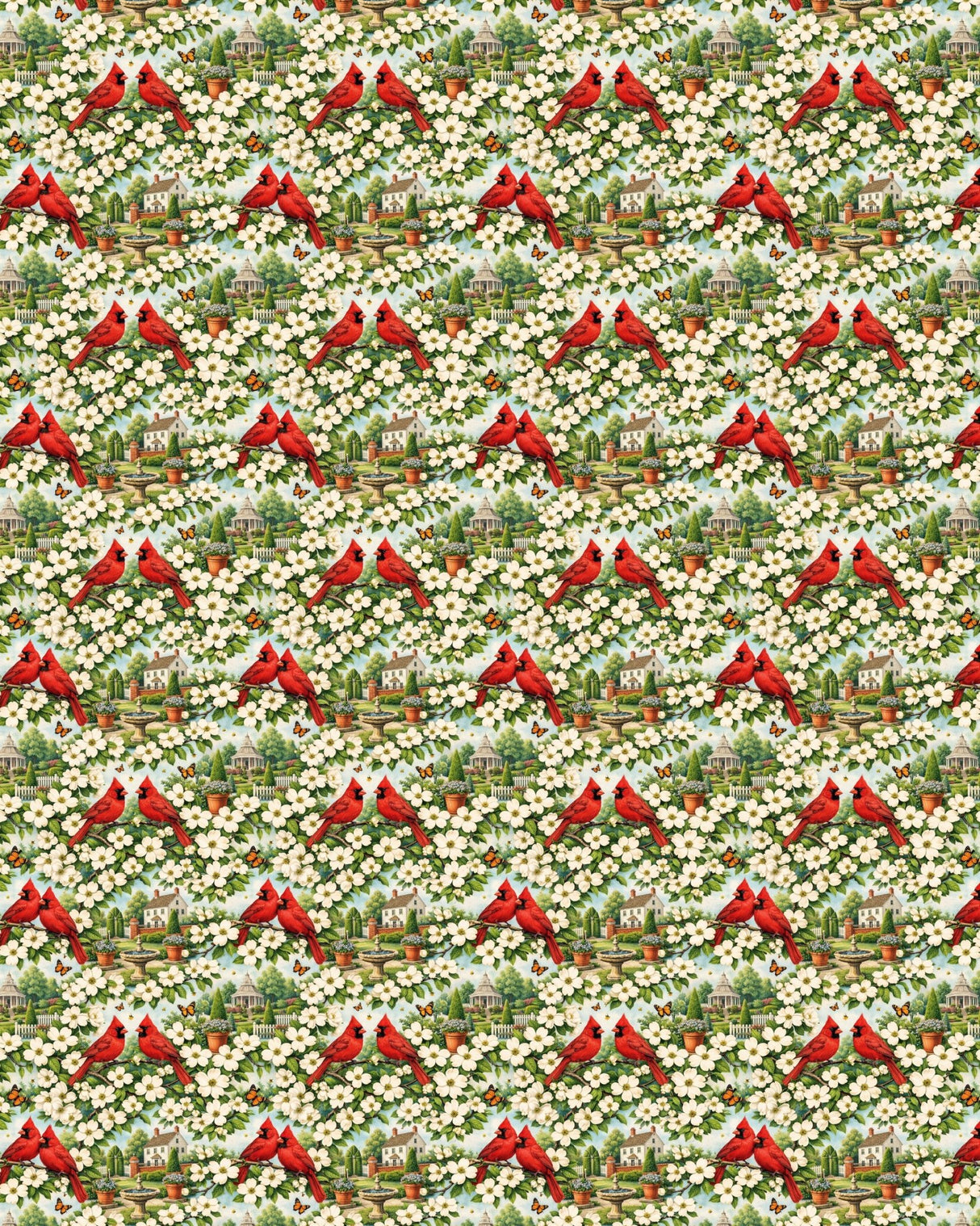 Virginia Flora & Fauna Sherpa Blanket - London Penny Gift Wrap