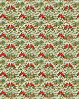 Virginia Flora & Fauna Sherpa Blanket - London Penny Gift Wrap