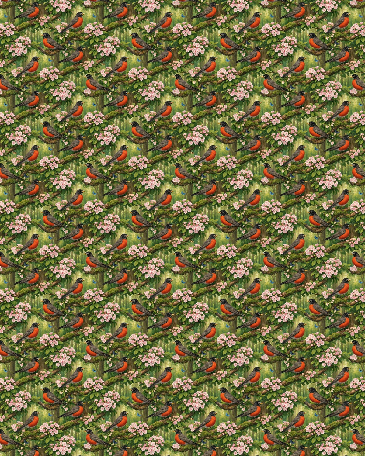 Connecticut Flora & Fauna Sherpa Blanket - London Penny Gift Wrap