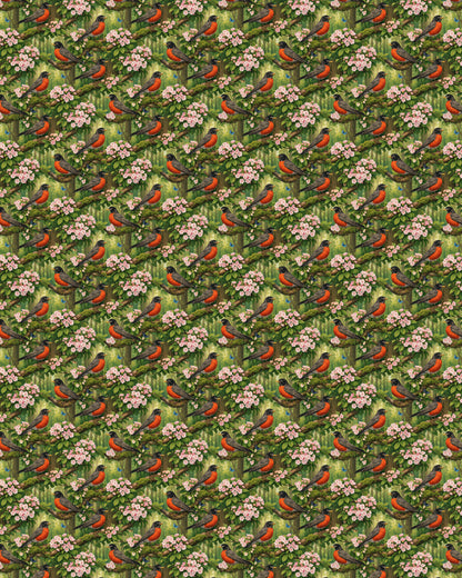 Connecticut Flora & Fauna Sherpa Blanket