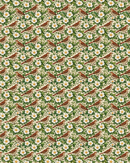 Georgia Flora & Fauna Sherpa Blanket
