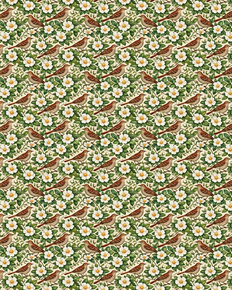 Georgia Flora & Fauna Sherpa Blanket - London Penny Gift Wrap