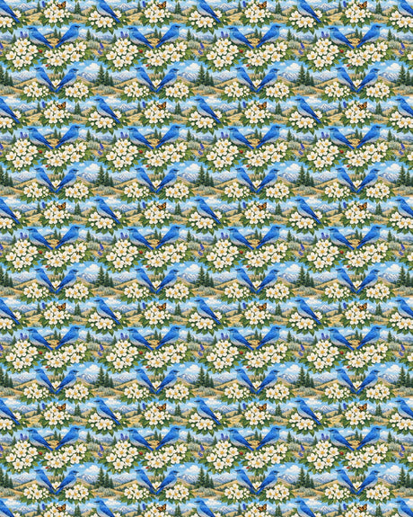 Idaho Flora & Fauna Sherpa Blanket - London Penny Gift Wrap