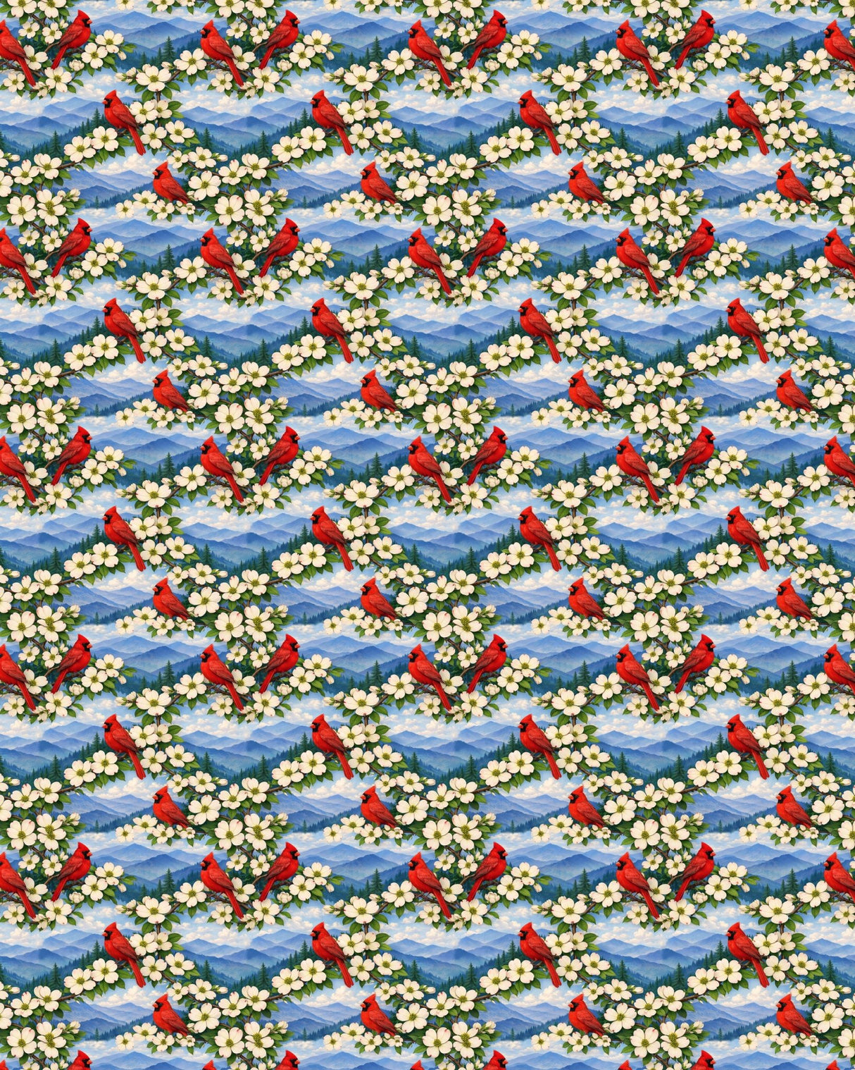 North Carolina Flora & Fauna Sherpa Blanket - London Penny Gift Wrap