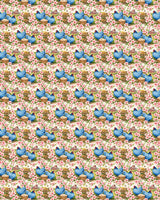 Delaware Flora & Fauna Sherpa Blanket - London Penny Gift Wrap