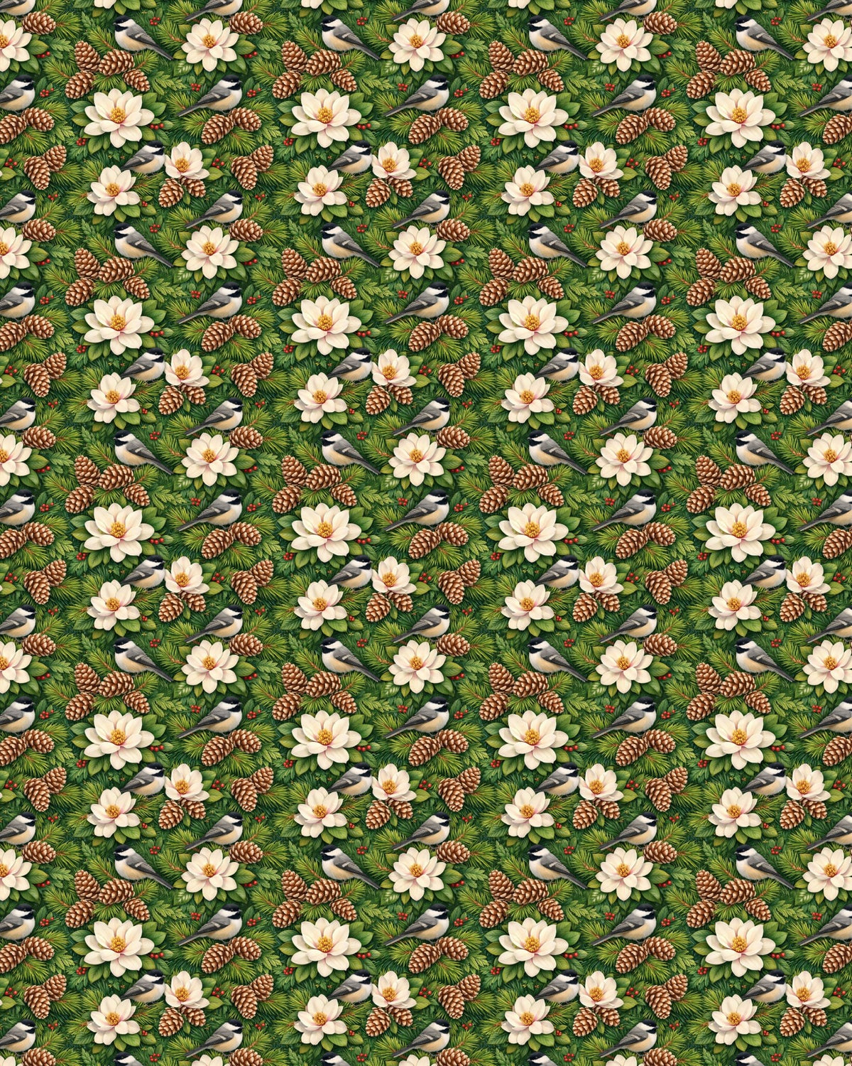 Maine Flora & Fauna Sherpa Blanket - London Penny Gift Wrap