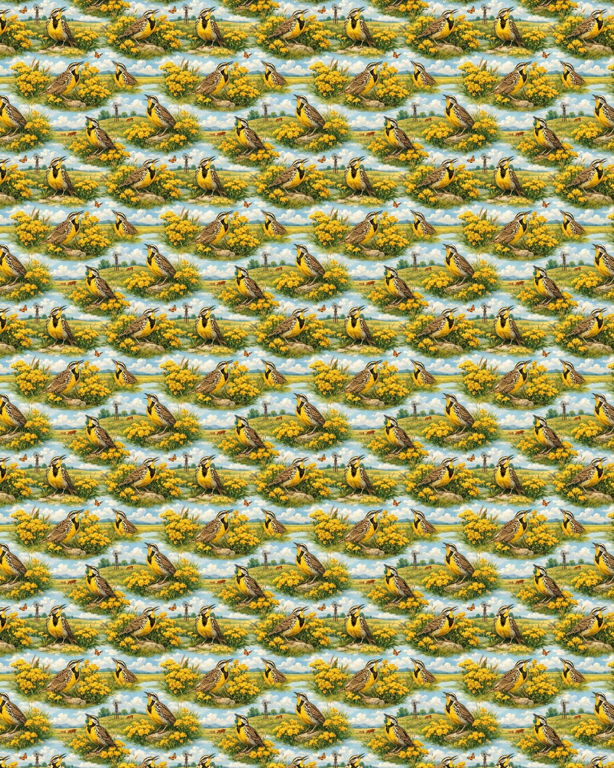 Nebraska Flora & Fauna Sherpa Blanket - London Penny Gift Wrap