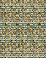 Michigan Postcard Memories Sherpa Blanket - London Penny Gift Wrap