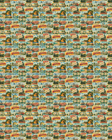 Mississippi Postcard Memories Sherpa Blanket - London Penny Gift Wrap
