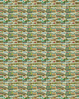 New Jersey Postcard Memories Sherpa Blanket - London Penny Gift Wrap