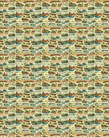 Wisconsin Postcard Memories Sherpa Blanket - London Penny Gift Wrap
