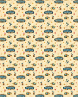 New Jersey Shore Classic Sherpa Blanket - London Penny Gift Wrap