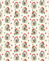 Golden Glow Christmas Sherpa Blanket - London Penny Gift Wrap