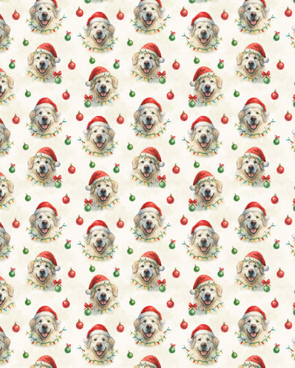 Golden Glow Christmas Sherpa Blanket