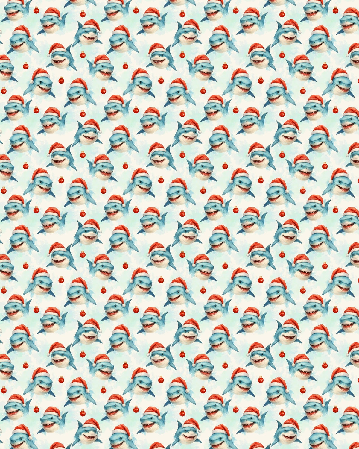 Festive Great Whites Sherpa Blanket - London Penny Gift Wrap