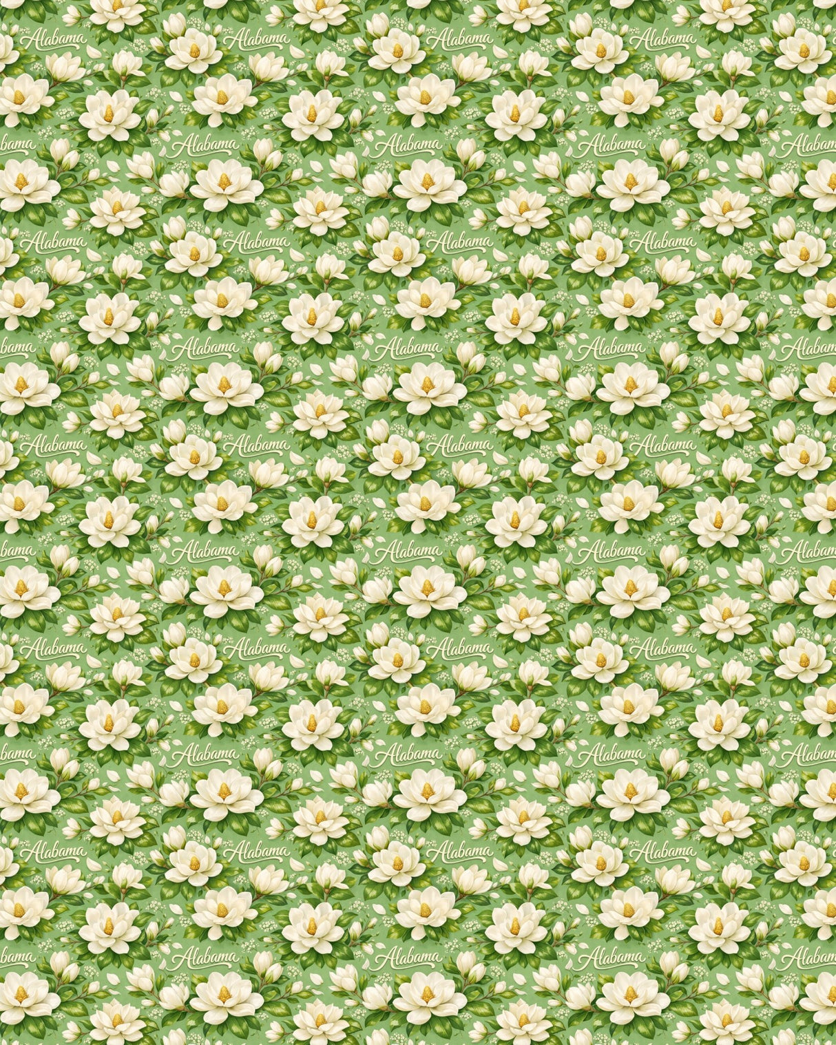 Alabama Southern Magnolia Sherpa Blanket - London Penny Gift Wrap