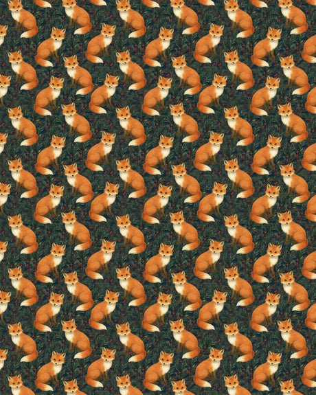 Fox in the Pines Sherpa Blanket - London Penny Gift Wrap