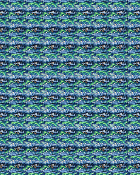 Alaska Northern Lights Sherpa Blanket - London Penny Gift Wrap