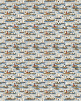 Connecticut Coastal New England Sherpa Blanket - London Penny Gift Wrap