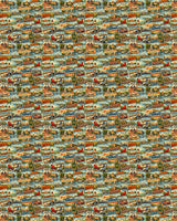 Illinois Postcard Memories Sherpa Blanket - London Penny Gift Wrap