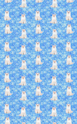 Siberian Snowfall - London Penny Gift Wrap