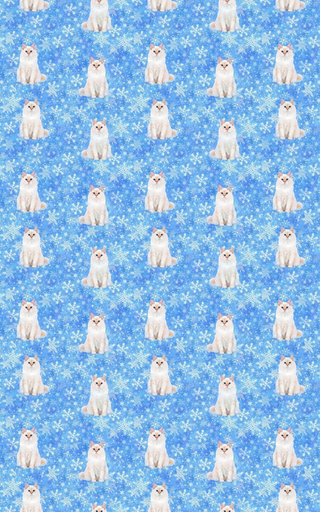 Siberian Snowfall - London Penny Gift Wrap